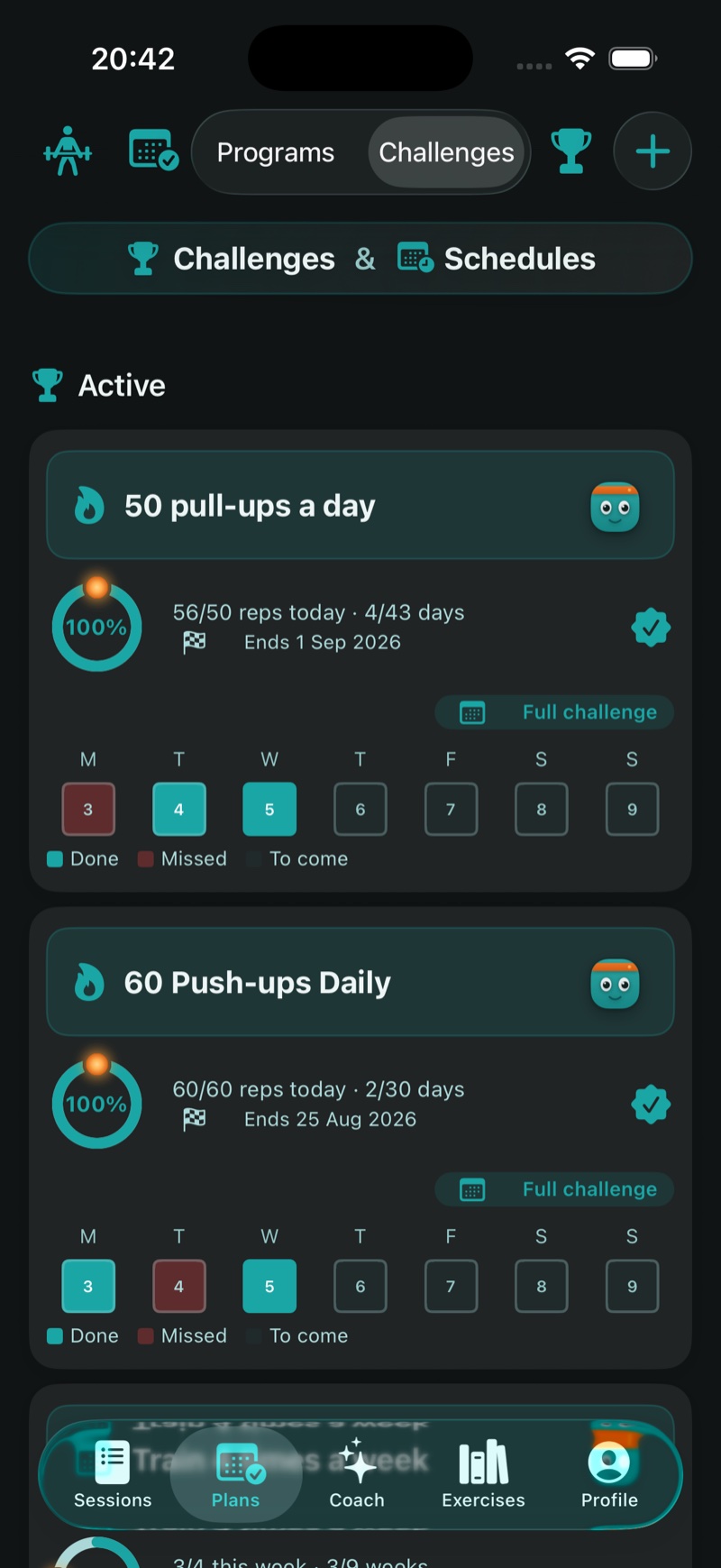 A month-long challenge with honest progress